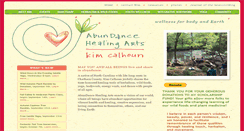 Desktop Screenshot of abundancehealingarts.com